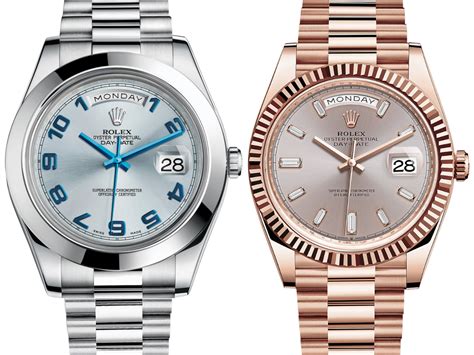 Rolex vs day date